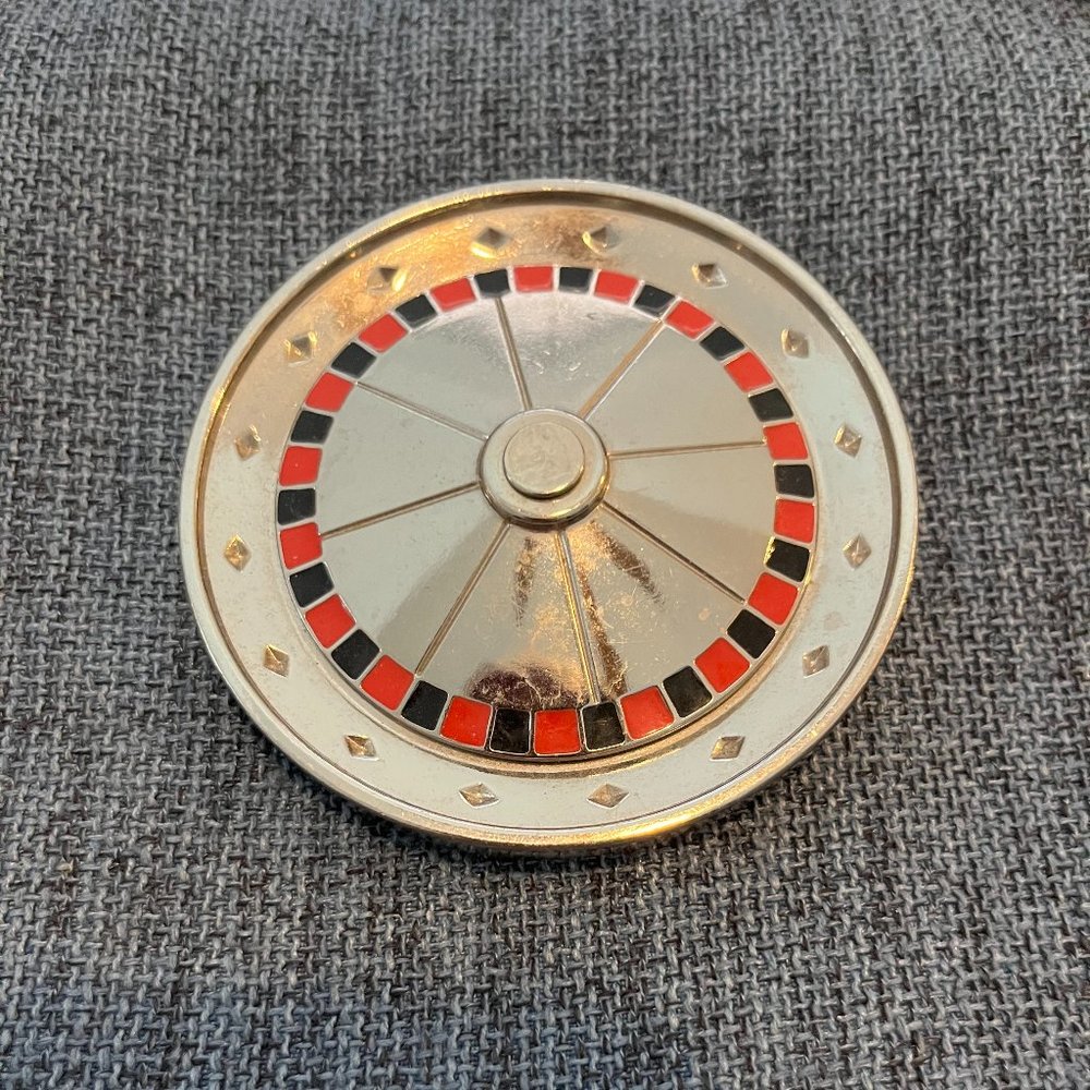 Roulette Wheel Belt Buckle